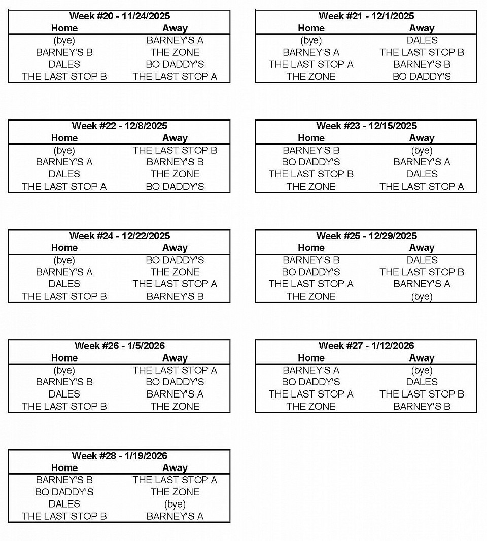 Men's Schedule Page 3