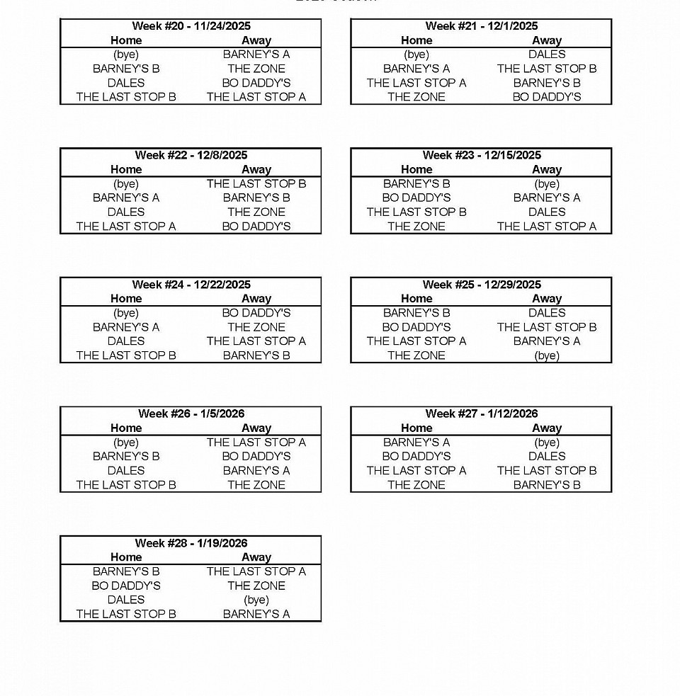 Men's Schedule Page 3
