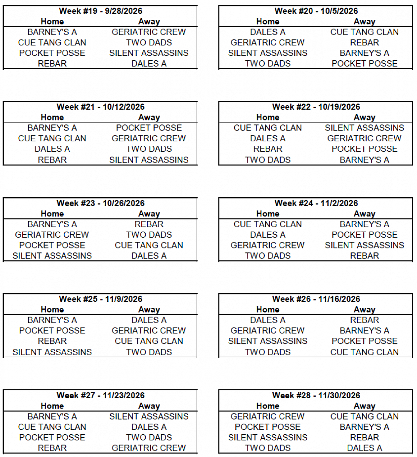 Men's Schedule Page 3